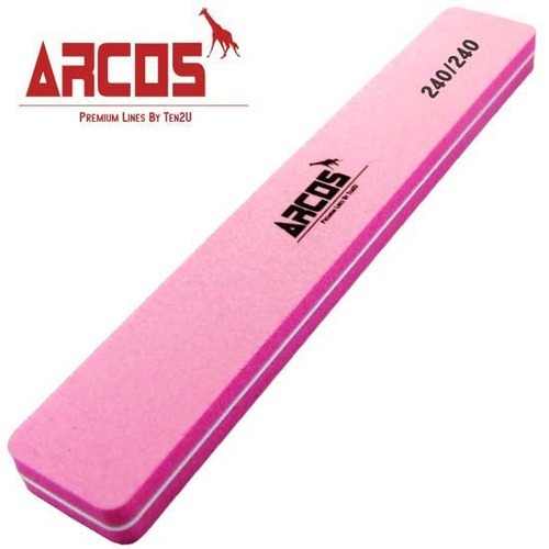 ARCOS(아르코스) 샌딩 버퍼 (TSB240, 240/240그릿) - 핑크